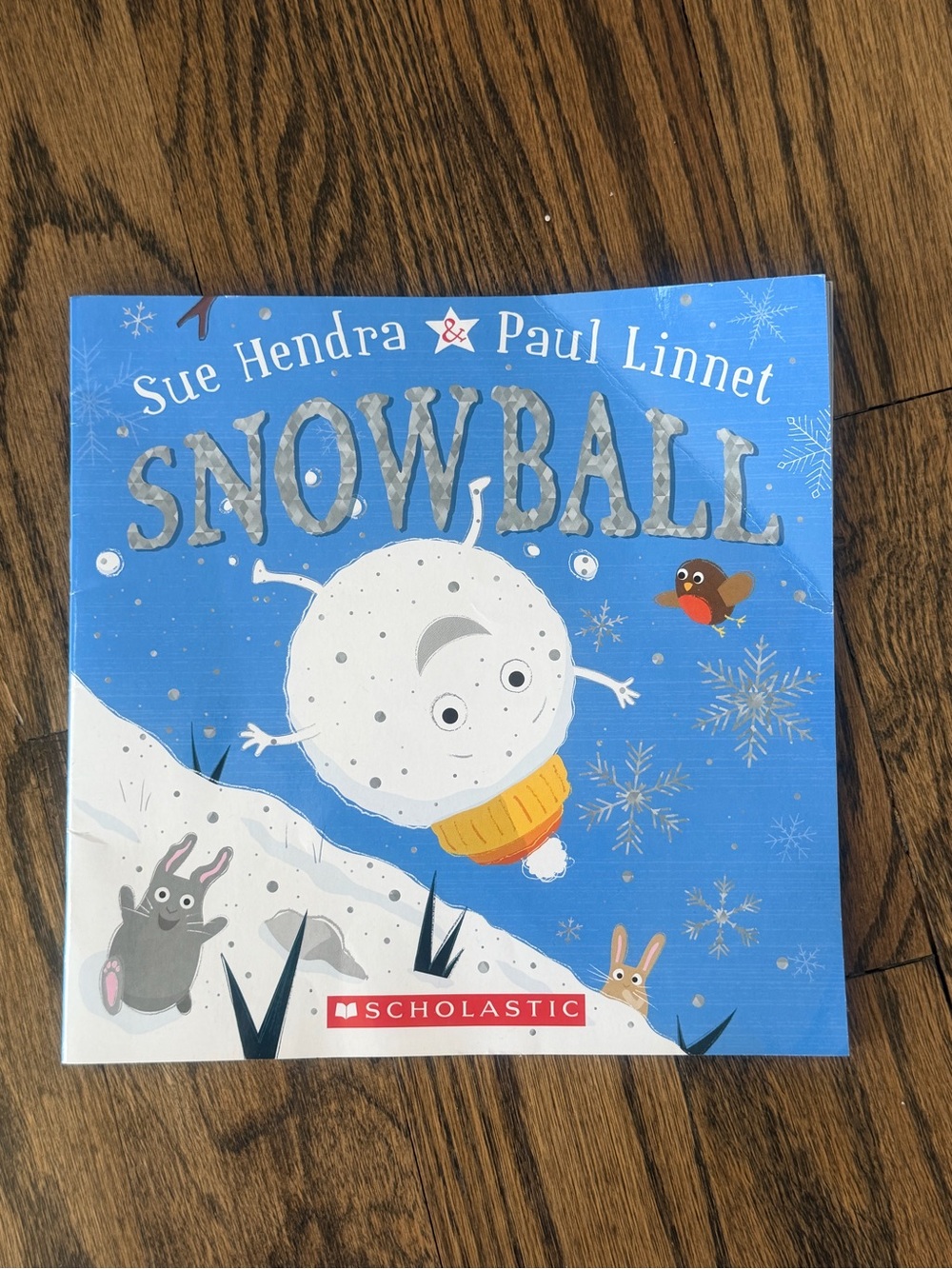 Scholastic Snowball Picture Book — Blue & White Cover